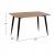 ΣΕΤ ΤΡΑΠΕΖΑΡΙΑΣ 5ΤΜΧ ALIZA HM11196.03 MDF TOP-ΒΕΛΟΥΔΟ ΚΥΠΑΡΙΣΣΙ & ΜΕΤΑΛΛΟ ΜΑΥΡΟ - ΤΡΑΠΕΖΑΡΙΕΣ στο Milonadakis.gr