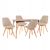 ΣΕΤ ΤΡΑΠΕΖΑΡΙΑΣ 5ΤΜΧ VEGAS HM21180 MDF TOP ΣΕ ΦΥΣΙΚΟ--ΥΦΑΣΜΑ ΜΠΕΖ - ΤΡΑΠΕΖΑΡΙΕΣ στο Milonadakis.gr