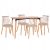 ΣΕΤ ΤΡΑΠΕΖΑΡΙΑΣ 5ΤΜΧ VANESSA HM21181 MDF TOP ΣΕ ΦΥΣΙΚΟ-ΣΚΕΛΕΤΟΣ ΣΕ ΦΥΣΙΚΟ - ΤΡΑΠΕΖΑΡΙΕΣ στο Milonadakis.gr