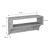 Κρεμάστρα Crosta pakoworld σε oak απόχρωση 80x28x40εκ - ΕΠΙΠΛΑ ΕΙΣΟΔΟΥ στο Milonadakis.gr