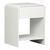 Κομοδίνο Zeplen pakoworld MDF σε λευκή απόχρωση 40x40x53εκ - ΚΟΜΟΔΙΝΑ στο Milonadakis.gr