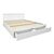 Κρεβάτι Olympus pakoworld με συρτάρι σε λευκή απόχρωση 120x200εκ - ΚΡΕΒΑΤΙΑ στο Milonadakis.gr