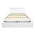 Κρεβάτι Olympus pakoworld με συρτάρι σε λευκή απόχρωση 160x200εκ - ΚΡΕΒΑΤΙΑ στο Milonadakis.gr