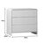 Συρταριέρα Zeplen pakoworld MDF σε λευκή απόχρωση 80x40x75εκ - ΣΥΡΤΑΡΙΕΡΕΣ - ΤΟΥΑΛΕΤΕΣ στο Milonadakis.gr