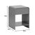 Κομοδίνο Zeplen pakoworld MDF σε γκρι απόχρωση 40x40x53εκ - ΚΟΜΟΔΙΝΑ στο Milonadakis.gr