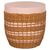 ΒΟΗΘΗΤΙΚΟ ΤΡΑΠΕΖΙ VILHENA HM18166 FIBER CEMENT ΡΟΖ-RATTAN ΦΥΣΙΚΟ Φ44.5x45Υεκ. - ΤΡΑΠΕΖΙΑ ΚΟΥΖΙΝΑΣ στο Milonadakis.gr