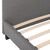 ΚΡΕΒΑΤΙ BECCA ΑΠΟ ΥΦΑΣΜΑ ΓΚΡΙ HM553.11 ΓΙΑ ΣΤΡΩΜΑ 150x200 EK. - ΚΡΕΒΑΤΙΑ στο Milonadakis.gr