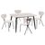ΣΕΤ ΤΡΑΠΕΖΑΡΙΑΣ 5ΤΜΧ RAVEN HM21067.01 ΚΕΡΑΜΙΚΟ TOP ΛΕΥΚΟ ΜΑΡΜΑΡΟ--ΜΕΤΑΛΛΟ - ΤΡΑΠΕΖΑΡΙΕΣ στο Milonadakis.gr