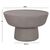 ΤΡΑΠΕΖΙ ΣΑΛΟΝΙΟΥ PIRSON HM18155.03 FIBER CEMENT ΣΕ ΓΚΡΙ--Φ60x36Υεκ. - ΤΡΑΠΕΖΙΑ ΚΟΥΖΙΝΑΣ στο Milonadakis.gr