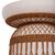 ΤΡΑΠΕΖΙ ΤΡΑΠΕΖΑΡΙΑΣ PRILEP HM18159.02 FIBER CEMENT ΛΕΥΚΟ & RATTAN--Φ60x76,5Υεκ - ΤΡΑΠΕΖΙΑ ΚΟΥΖΙΝΑΣ στο Milonadakis.gr