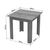 Τραπεζαρία Manka I-Bella pakoworld σετ 3τεμ σε sonoma truffle απόχρωση 80x80x77εκ - ΤΡΑΠΕΖΑΡΙΕΣ στο Milonadakis.gr