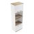 Ντουλάπα κουζίνας Rowan pakoworld σε λευκή-sonoma απόχρωση 60x42x182εκ - ΟΡΓΑΝΩΣΗ ΣΠΙΤΙΟΥ στο Milonadakis.gr