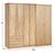 ΝΤΟΥΛΑΠΑ 6ΦΥΛΛΗ BLAKELY HM21235.02 ΜΕΛΑΜΙΝΗ ΧΡΩΜΑ SONAMA 201x43x181Υεκ - ΝΤΟΥΛΑΠΕΣ στο Milonadakis.gr