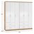 ΝΤΟΥΛΑΠΑ 6ΦΥΛΛΗ CAESAR HM21236.02 ΜΕΛΑΜΙΝΗ SONAMA & ΛΕΥΚΟ 180x42,5Χ181Υεκ. - ΝΤΟΥΛΑΠΕΣ στο Milonadakis.gr
