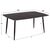 ΣΕΤ ΤΡΑΠΕΖΑΡΙΑΣ 5ΤΜΧ RAVEN HM21069.02 ΚΕΡΑΜΙΚΟ TOP ΜΑΥΡΟ ΜΑΡΜΑΡΟ & 4 ΚΑΡΕΚΛΕΣ - ΤΡΑΠΕΖΑΡΙΕΣ στο Milonadakis.gr