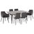 ΣΕΤ ΤΡΑΠΕΖΑΡΙΑΣ 7ΤΜΧ RAVEN HM21070.03 ΚΕΡΑΜΙΚΟ TOP--4 ΚΑΡΕΚΛΕΣ & 2 ΠΟΛΥΘΡΟΝΕΣ ΓΚΡΙ - ΤΡΑΠΕΖΑΡΙΕΣ στο Milonadakis.gr