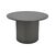 Τραπέζι σαλονιού Dovel pakoworld mdf σε μαύρη απόχρωση Φ70x40εκ - ΤΡΑΠΕΖΙΑ ΚΟΥΖΙΝΑΣ στο Milonadakis.gr