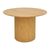 Τραπέζι Karulo pakoworld mdf σε sonoma απόχρωση Φ120x76εκ - ΤΡΑΠΕΖΙΑ ΚΟΥΖΙΝΑΣ στο Milonadakis.gr