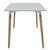 Τραπέζι Natali pakoworld MDF λευκό-πόδια φυσικό 120x80x76εκ - ΤΡΑΠΕΖΙΑ ΚΟΥΖΙΝΑΣ στο Milonadakis.gr