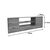 Έπιπλο τηλεόρασης Sasa pakoworld σε sonoma απόχρωση 120x35x41.5εκ - ΕΠΙΠΛΑ ΤΗΛΕΟΡΑΣΗΣ στο Milonadakis.gr