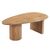 ΤΡΑΠΕΖΙ ΣΑΛΟΝΙΟΥ ΟΒΑΛ ALPER HM18327 MDF ΣΕ SONAMA ΧΡΩΜΑ 110x60x40Υεκ - ΤΡΑΠΕΖΙΑ ΚΟΥΖΙΝΑΣ στο Milonadakis.gr