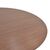 Τραπέζι Karulo pakoworld mdf σε καρυδί απόχρωση Φ120x76εκ - ΤΡΑΠΕΖΙΑ ΚΟΥΖΙΝΑΣ στο Milonadakis.gr