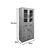 Βιτρίνα-ντουλάπα Nisso pakoworld σε oak απόχρωση 80x40x183.5εκ - ΒΙΤΡΙΝΕΣ στο Milonadakis.gr
