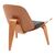 Πολυθρόνα Vilma pakoworld PU μαύρο- plywood καρυδί 90x76.5x74.5εκ - ΚΑΡΕΚΛΕΣ ΓΡΑΦΕΙΟΥ στο Milonadakis.gr