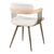 Πολυθρόνα Cameo pakoworld μέταλλο μπρονζέ-white-wash ξύλο-μπέζ ύφασμα 53x49.5x75.5εκ - ΚΑΡΕΚΛΕΣ - ΠΟΛΥΘΡΟΝΕΣ στο Milonadakis.gr