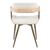 Πολυθρόνα Cameo pakoworld μέταλλο μπρονζέ-white-wash ξύλο-μπέζ ύφασμα 53x49.5x75.5εκ - ΚΑΡΕΚΛΕΣ - ΠΟΛΥΘΡΟΝΕΣ στο Milonadakis.gr