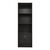 Βιβλιοθήκη Tekaro I pakoworld σε ανθρακί απόχρωση 57x33x180εκ - ΒΙΒΛΙΟΘΗΚΕΣ στο Milonadakis.gr