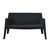 ΚΑΝΑΠΕΣ 2-ΘΕΣΙΟΣ ΠΟΛΥΠΡΟΠΥΛΕΝΙΟΥ SLEEK HM6366.02 ΧΡΩΜΑ ΜΑΥΡΟ 118x48,5x73Υεκ. - ΚΑΝΑΠΕΔΕΣ στο Milonadakis.gr