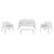 ΣΕΤ LOUNGE 4ΤΜΧ SLEEK HM21275.01 ΛΕΥΚΟ ΠΟΛΥΠΡΟΠΥΛΕΝΙΟ - ΣΕΤ ΣΑΛΟΝΙΑ στο Milonadakis.gr
