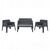 ΣΕΤ ΣΑΛΟΝΙ ΕΞ.ΧΩΡΟΥ 4ΤΜΧ SLEEK HM21268.10 ΓΚΡΙ ΠΟΛΥΠΡΟΠΥΛΕΝΙΟ - ΣΕΤ ΣΑΛΟΝΙΑ στο Milonadakis.gr