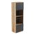Ντουλάπα κουζίνας Rowan pakoworld σε oak-ανθρακί απόχρωση 60x42x182εκ - ΟΡΓΑΝΩΣΗ ΣΠΙΤΙΟΥ στο Milonadakis.gr