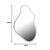 Καθρέπτης Decorde Inart ξύλο σε λευκή απόχρωση 90x3.5x150εκ - ΚΑΘΡΕΠΤΕΣ στο Milonadakis.gr