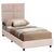 ΚΡΕΒΑΤΙ ΜΟΝΟ MILO HM652.32 ΜΠΕΖ TEDDY ΥΦΑΣΜΑ ΓΙΑ ΣΤΡΩΜΑ 90x200εκ - ΚΡΕΒΑΤΙΑ στο Milonadakis.gr