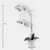 Διακοσμητικό φυτό σε γλάστρα Οrchid White Inart 36x17x65εκ - ΤΕΧΝΗΤΑ ΦΥΤΑ στο Milonadakis.gr