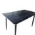 Τραπέζι Pembe pakoworld sintered stone μαύρη όψη μαρμάρου με μαύρα μεταλλικά πόδια 120x70x75εκ - ΤΡΑΠΕΖΙΑ ΚΟΥΖΙΝΑΣ στο Milonadakis.gr