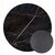 ΕΠΙΦΑΝΕΙΑ ΤΡΑΠΕΖΙΟΥ HPL ΣΤΡΟΓΓΥΛΗ HM5841.34 BLACK MARBLE Φ60εκ. - ΚΑΠΑΚΙΑ HPL στο Milonadakis.gr