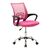 Καρέκλα γραφείου Berto II pakoworld με ανάκλιση ύφασμα mesh σε ροζ απόχρωση 60x48x85-95εκ - ΚΑΡΕΚΛΕΣ ΓΡΑΦΕΙΟΥ στο Milonadakis.gr