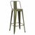 ΣΚΑΜΠΟ BAR ΜΕΤΑΛΛΙΚΟ MELITA ME ΠΛΑΤΗ ΣΕ DARK OLIVE GREEN HM8643.03 43Χ43Χ100εκ. - ΣΚΑΜΠΟ ΜΠΑΡ στο Milonadakis.gr