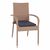 ΠΟΛΥΘΡΟΝΑ ΜΕΤΑΛΛΙΚΗ ANISHA HM5685.02 ΜΕ ΜΑΞΙΛΑΡΙ WICKER ΚΑΦΕ-ΜΟΚΑ ΣΤΟΙΒ/ΜΕΝΗ 56x60x94 εκ. - ΚΑΡΕΚΛΕΣ - ΠΟΛΥΘΡΟΝΕΣ στο Milonadakis.gr