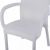 ΠΟΛΥΘΡΟΝΑ ΠΟΛΥΠΡΟΠΥΛΕΝΙΟΥ RATTAN ΠΟΔΙ ALU HM5591.01 ΧΡΩΜΑ ΛΕΥΚΟ 60x60x82 cm - ΚΑΡΕΚΛΕΣ - ΠΟΛΥΘΡΟΝΕΣ στο Milonadakis.gr