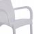 ΠΟΛΥΘΡΟΝΑ ΠΟΛΥΠΡΟΠΥΛΕΝΙΟΥ RATTAN ΠΟΔΙ ALU HM5591.01 ΧΡΩΜΑ ΛΕΥΚΟ 60x60x82 cm - ΚΑΡΕΚΛΕΣ - ΠΟΛΥΘΡΟΝΕΣ στο Milonadakis.gr