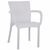 ΠΟΛΥΘΡΟΝΑ ΠΟΛΥΠΡΟΠΥΛΕΝΙΟΥ RATTAN ΠΟΔΙ ALU HM5591.01 ΧΡΩΜΑ ΛΕΥΚΟ 60x60x82 cm - ΚΑΡΕΚΛΕΣ - ΠΟΛΥΘΡΟΝΕΣ στο Milonadakis.gr