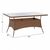 ΤΡΑΠΕΖΙ ΜΕΤΑΛΛΙΚΟ MINSK RATTAN ΜΠΕΖ ΚΑΦΕ HM5507.02 150x90x75 εκ. - ΤΡΑΠΕΖΙΑ ΕΞ. ΧΩΡΟΥ στο Milonadakis.gr