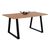 ΤΡΑΠΕΖΙ ΤΡΑΠΕΖΑΡΙΑΣ SOFIA SLIM HM8500.11 ΜΑΣΙΦ ΞΥΛΟ ΑΚΑΚΙΑΣ 160x90x76Υ εκ. - ΤΡΑΠΕΖΙΑ ΚΟΥΖΙΝΑΣ στο Milonadakis.gr