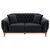 ΚΑΝΑΠΕΣ ΚΡΕΒΑΤΙ BENNINGTON 2ΘΕΣΙΟΣ ΜΑΥΡΟΣ HM3250.01 180x95x80 εκ. - ΚΑΝΑΠΕΔΕΣ-ΣΑΛΟΝΙΑ στο Milonadakis.gr
