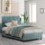 ΚΡΕΒΑΤΙ DOLORES LIGHT GREEN HM648.27 ΓΙΑ ΣΤΡΩΜΑ 120x200 εκ. - ΚΡΕΒΑΤΙΑ στο Milonadakis.gr